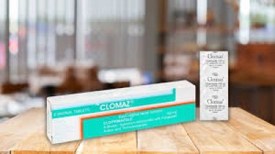 Viên đặt âm đạo Clomaz 100mg trị nấm, nhiễm khuẩn (1 vỉ x 6 viên)