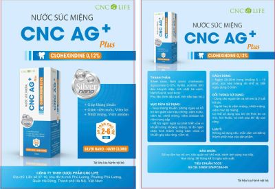 Nước súc miệng CNC- AG